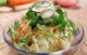 Рецепт праздничного салата. Салат из ветчины с цветной капустой, артишоками и грибами.