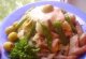 Рецепт праздничного салата. Салат с крольчатиной и зобной железой теленка.