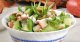 Рецепт праздничного салата. Салат грибной с сыром, яблоками и зеленью.