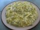Рецепт праздничного салата. Салат из яиц и зеленого лука со сметаной.