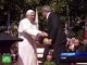 Папа Римский встретился с Джорджем Бушем