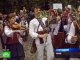 Киевляне отметили первомайские праздники в национальных костюмах