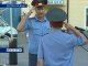 Строевой смотр сотрудников транспортной милиции прошел в Ростове