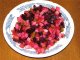 Рецепты: Салат из свеклы с яблоками и растительным маслом