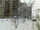Не первый, но обильный снег в Белой Калитве. Видео