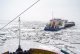корабли&nbsp; в ледовом плену Азовского моря