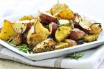 Рецепт жареного картофеля с оливками и лимоном по-мароккански