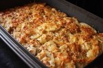 Новогодний рецепт: картофельной запеканка с мясом и грибами