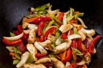 Рецепт салата из овощей и грибов на гриле
