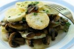 Новогодний рецепт: Картофель тушеный,со свежими грибами