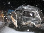 В Ростовской области при столкновении с грузовиком заживо сгорели водитель и пассажир Нивы