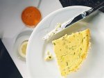 Рецепт омлета-суфле с ветчиной и сыром