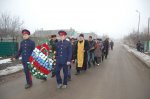 В поселке Коксовом состоялся митинг в честь освобождения территории от фашистов в годы Великой Отечественной войны