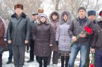 В поселке Коксовом состоялся митинг в честь освобождения территории от фашистов в годы Великой Отечественной войны