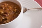Рецепт говядины в томатном соусе с фасолью