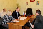 Белую Калитву посетил министр информационных технологий и связи Ростовской области Герман Лопаткин 