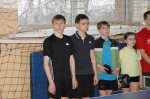 Команда школы № 2 заняла 1 место в соревнованиях по настольному теннису