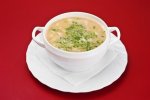 Рецепт быстрого сырного супа с вермишелью и зеленью