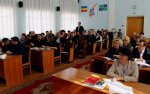 Расширенное планёрное совещание в большом зале администрации Белокалитвинского района