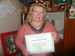 Методист высшей категории Белокалитвинского Центра технического творчества получила областной сертификат