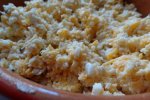 Рецепт куриного салата с яйцами и сыром