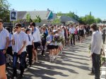 Торжественный митинг в поселке Коксовом в честь Дня Победы