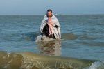 В Азовском море впервые крестили верующих 