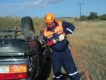 В Кашарском районе мотоцикл врезался лоб в лоб с автомобилем ВАЗ-2114