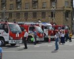 В Волгограде  состоялась  выставка пожарно-спасательной техники