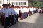 В кадетском корпусе начался учебный год с торжественной линейки
