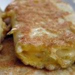 Рецепт: Жареный сыр в лаваше