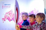 В Краснодаре Олимпийский факел повезут на комбайне