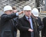 Василий Голубев посетил место строительство моста дублера Ворошиловского моста