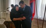 В  Волгограде  наградили родителей героев-полицейских, погибших на теракте