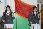 Юидовцы Краснодонецкой школы Белокалитвинского района провели торжественное мероприятие "Служим Родине"
