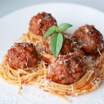 Рецепт: cпагетти с митболами