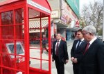 В Краснодаре начали устанавливать кабинки в виде английских телефонных будок