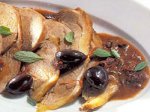 Рецепт: баранина с черными оливками