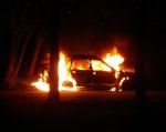 В Волгоградской области мужчина заживо сгорел в своем авто