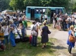 В Волгоградскую область прибыл еще один автобус с беженцами из Украины