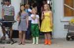 Коксовская сельская администрация и "Молодая Калитва" устроила для беженцев веселый концерт