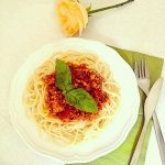 Рецепт: ароматные спагетти болоньезе