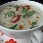 Рецепт: крем-суп из баклажанов с запеченными помидорами