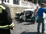 В  Сочи в результате столкновения маршрутки с автомобилем пострадали 12 пассажиров микроавтобуса