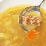 Рецепт: украинский охотничий суп из куриных потрошков 