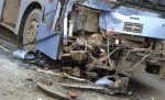 В Волгоградской области пассажирский автобус столкнулся с Ладой Приора, два человека погибли
