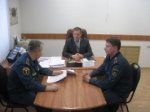 В администрации Каменского района прошла рабочая встреча по вопросам обеспечения пожарной безопасности
