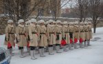 На улицы Волгограда вновь выйдет взвод девушек в военной форме