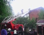 Трехэтажный жилой дом горит в центре Ростова, все жильцы эвакуированы