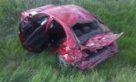 Под Волгоградом водитель без прав перевернулся на «Mitsubishi» и погиб